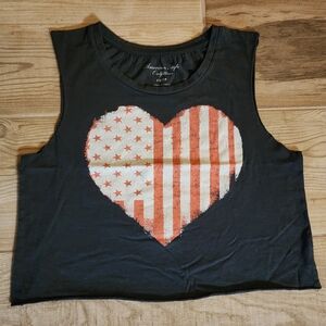Americana Crop Top
